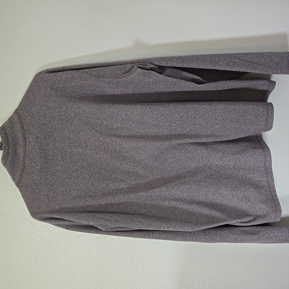 Eddie Bauer Gray 1/4 Zip Fleece Jacket Size XL - Picture 2 of 6